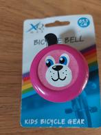 Roze fietsbel met berengezichtje, Ophalen, Zo goed als nieuw