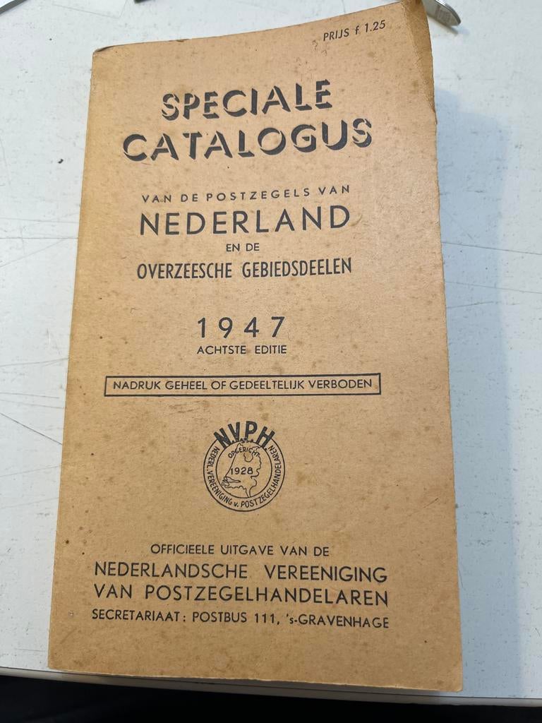 Speciale Catalogus Postzegels Nederland 1947 - NVPH, Ophalen of Verzenden, Na 1940, Gestempeld