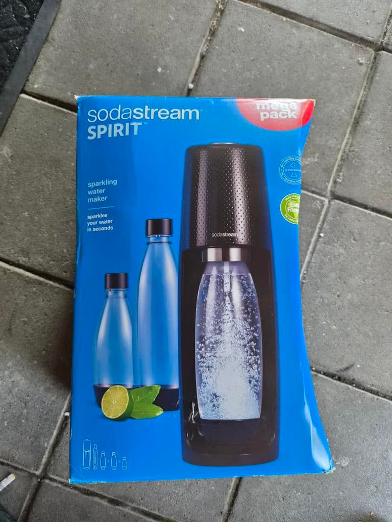 Sodastream Spirit Mega Pack, Witgoed en Apparatuur, Ophalen, Nieuw
