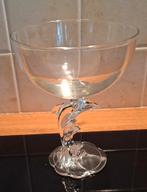 Luminarc ijs-dessertcoupes Dolfijn 9 stuks, Antiek en Kunst, Ophalen of Verzenden