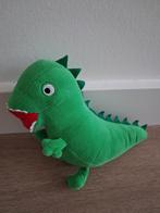 Knuffel dino dinosaurus George Peppa Pig groen 19 cm L1115, Ophalen of Verzenden, Zo goed als nieuw, Overige typen