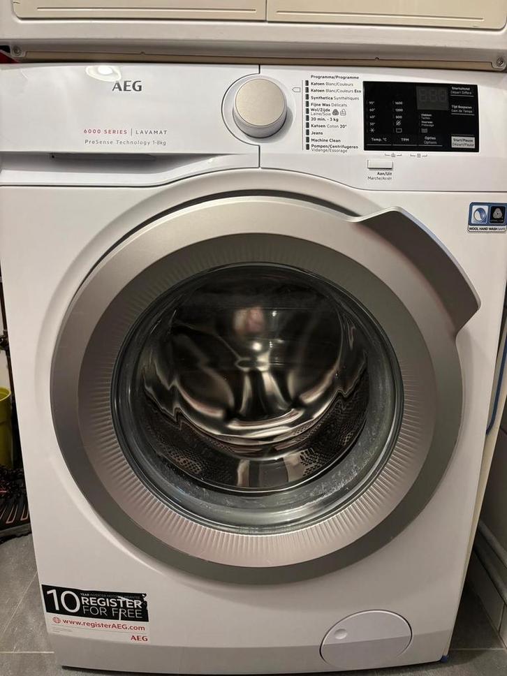 AEG Lavamat 6000 series 1-8 kg wasmachine - 2,5 jaar oud, Witgoed en Apparatuur, Wasmachines, Ophalen