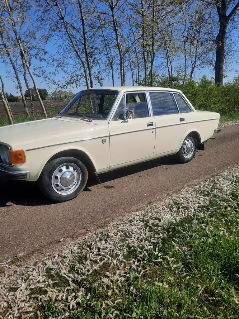 Volvo 144 automaat 1972 165000 km, Auto's, Automaat, Wit, Particulier, 81 pk