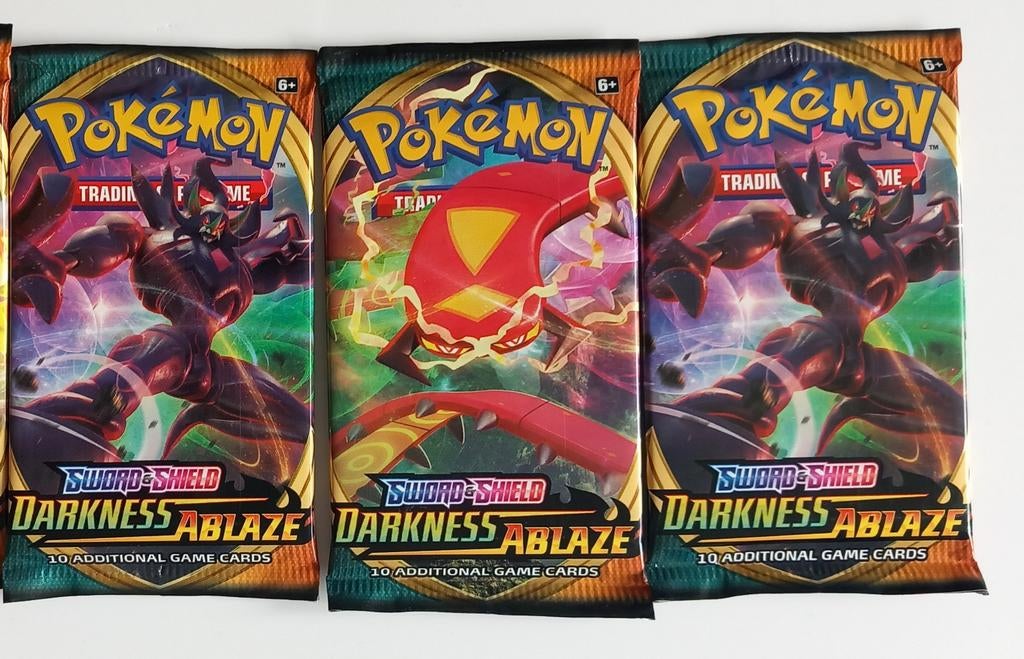 3 x SWSH Darkness Ablaze Boosterpacks, Ophalen of Verzenden, Nieuw, Booster