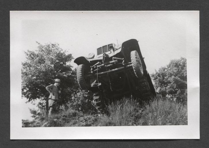 WOII foto: Halbkettenfahrzeug FAMO, Verzamelen, Militaria | Tweede Wereldoorlog, Landmacht, Foto of Poster, Duitsland, Verzenden