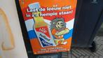 emaile bord 20x30 cm, Ophalen, Nieuw, Reclamebord