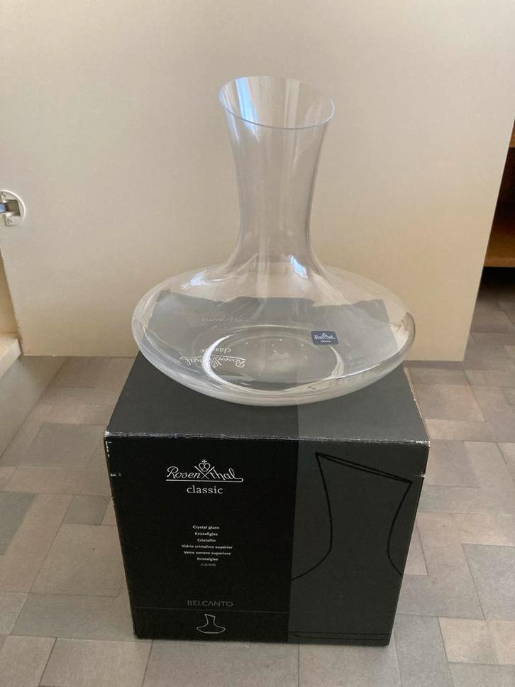 Rosenthal Classic Belcanto Kristallen Karaf met Doos, Antiek en Kunst, Antiek | Glas en Kristal, Ophalen of Verzenden