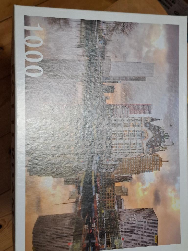 Puzzel van Rotterdam, Hobby en Vrije tijd, Denksport en Puzzels, Verzenden, 500 t/m 1500 stukjes, Zo goed als nieuw, Legpuzzel