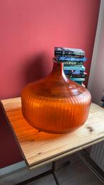 Handgeblazen vaas, Huis en Inrichting, Overige kleuren, Ophalen of Verzenden, Minder dan 50 cm, Glas