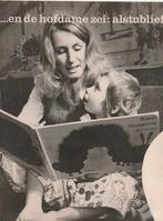 Retro reclame 1973 Verkade jongetje boek Rupsje Nooitgenoeg, Verzenden, Overige typen