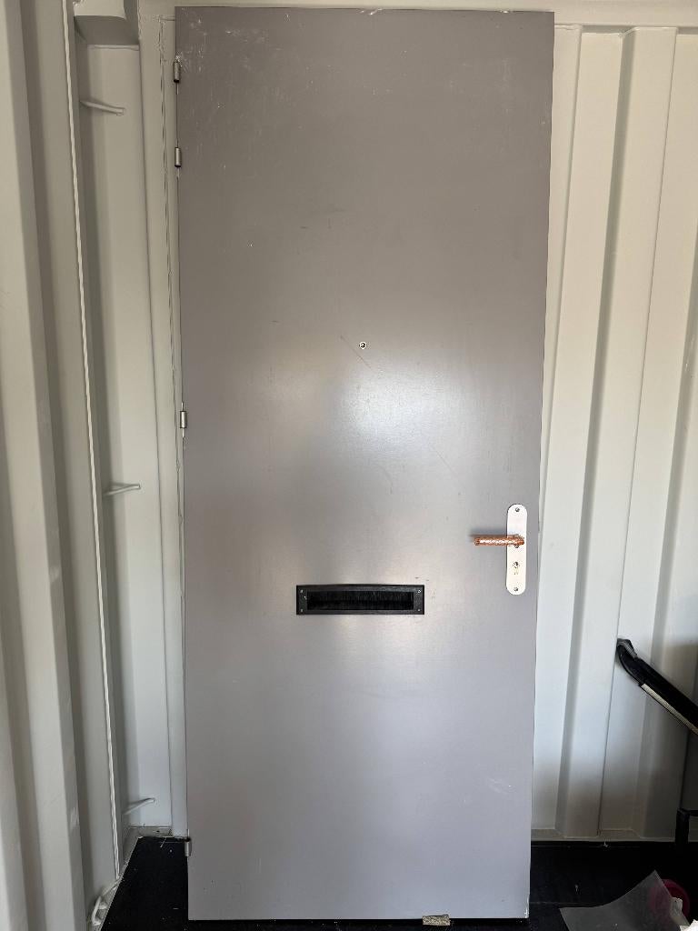 Nieuw KEGRO voordeur met kaderprofiel linksdraaiend, Doe-het-zelf en Verbouw, Deuren en Horren, Ophalen, 80 tot 100 cm, 215 cm of meer