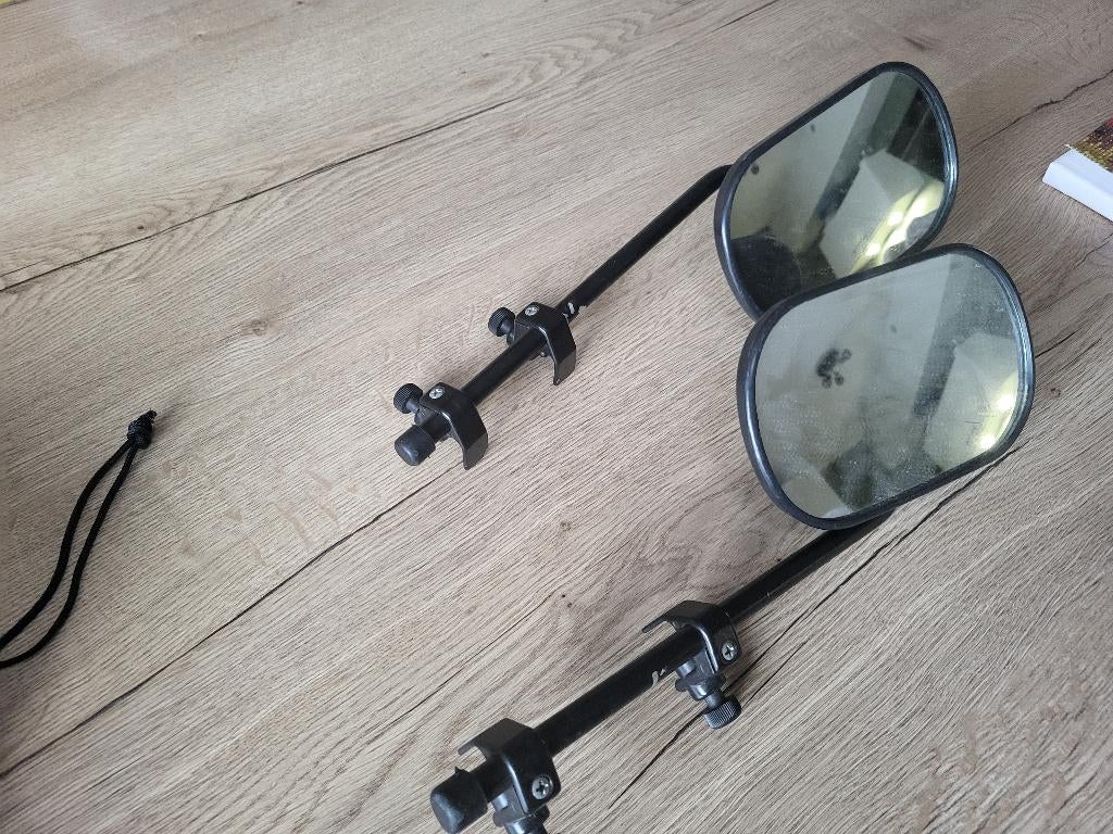 caravanspiegels universel, Caravans en Kamperen, Ophalen, Gebruikt