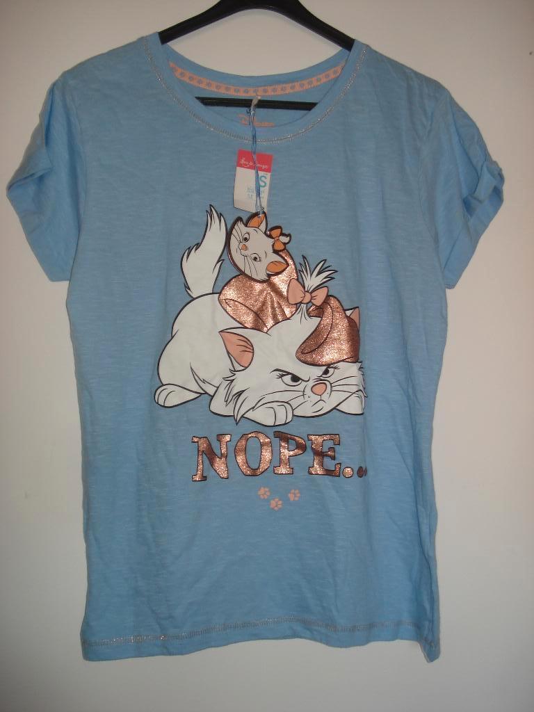 Dames shirt Disney Marie mt S Nieuw, Ophalen of Verzenden, Nieuw, Korte mouw