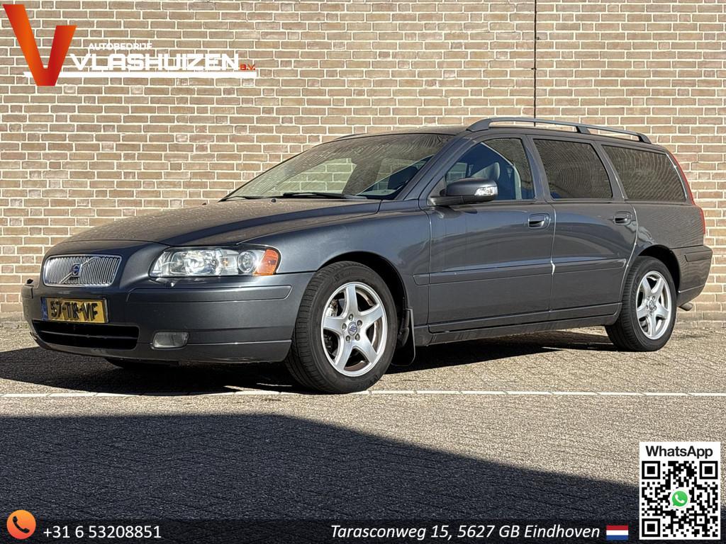 Volvo V70 2.4D Edition Classic | Leder | Climate | Cruise |, Auto's, Voorwielaandrijving, Navigatiesysteem, 168 €/maand, 2401 cc