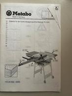 Metabo zaagmachine professioneel, Ophalen, Gebruikt, Cirkelzaag, 30 tot 70 mm