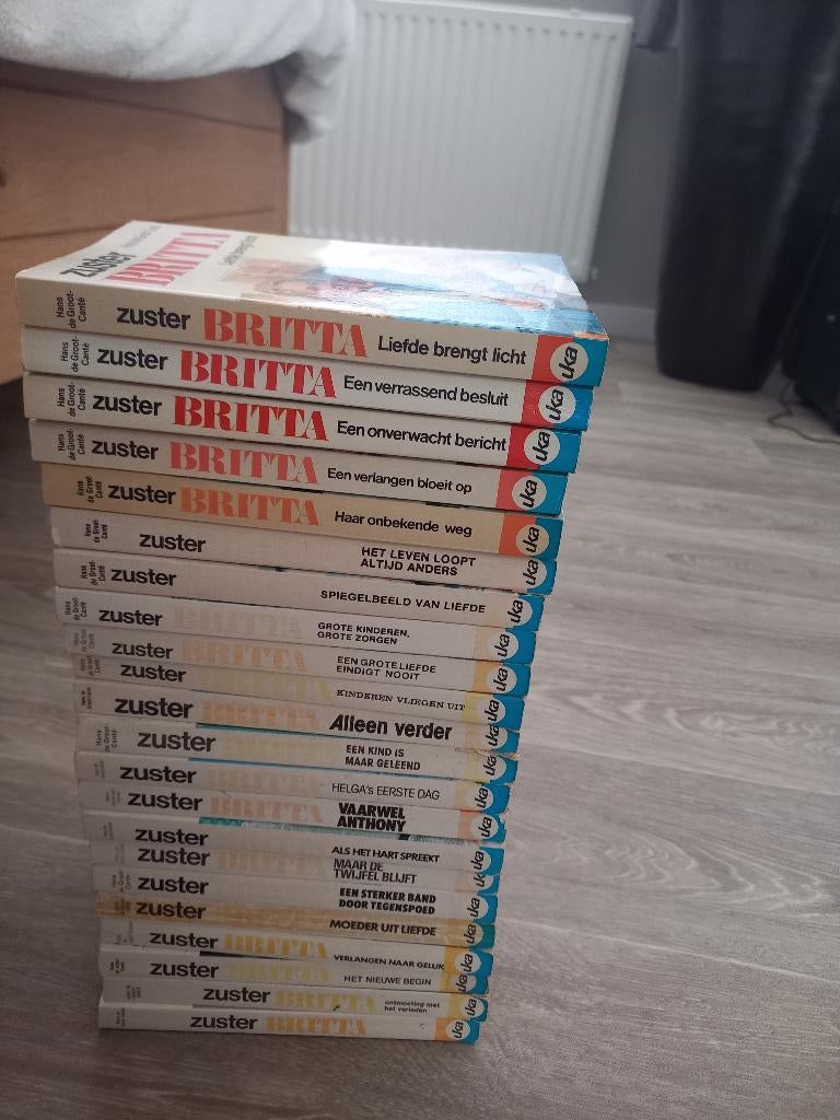 Compete serie zuster Britta, Boeken, Romans, Ophalen, Gelezen, Hans de Groot- Canté