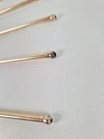 Set van 8 verzilverde cocktail lepels denmark, N, Ophalen of Verzenden, N, Los bestek