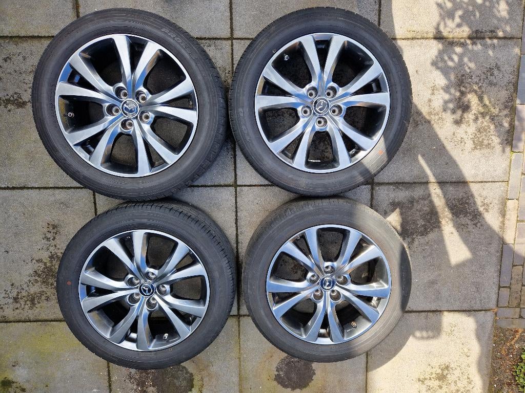 Lichtmetalen velgen 18"  Mazda CX-30 en Mazda CX-3, 18 inch, Velg(en), Ophalen of Verzenden, Personenwagen