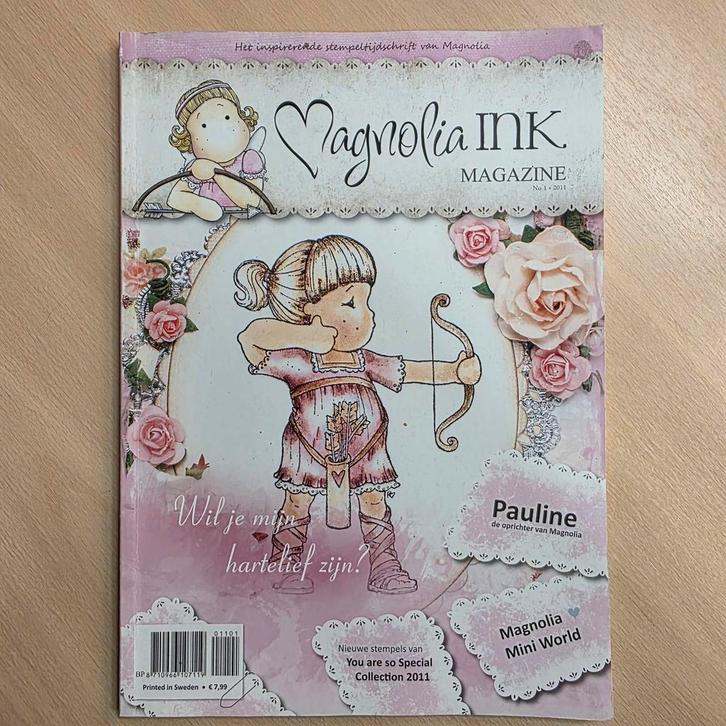 Stempels Magnolia deel 3, Hobby en Vrije tijd, Stempelen, Zo goed als nieuw, Clearstamp, Ophalen of Verzenden