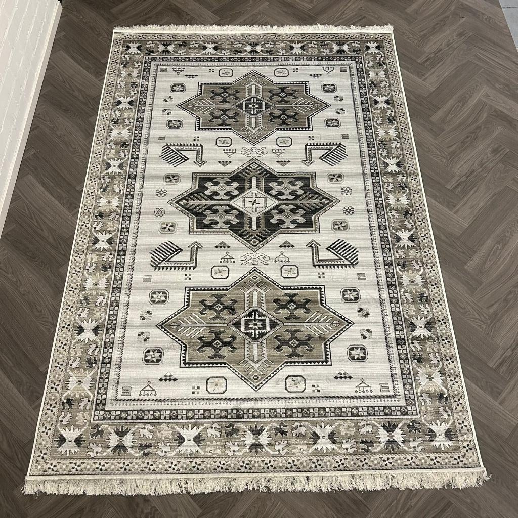 Vloerkleed Brinker Carpets Sunglow Crème - 185x275cm, 150 tot 200 cm, 200 cm of meer, Ophalen of Verzenden, Zo goed als nieuw