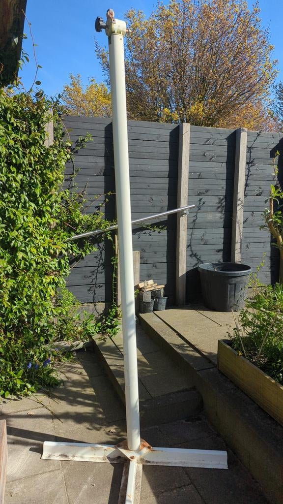 Staanders en dwarsbalken te koop van zonnescher, Ophalen, Gebruikt, Overige typen, 450 cm of meer