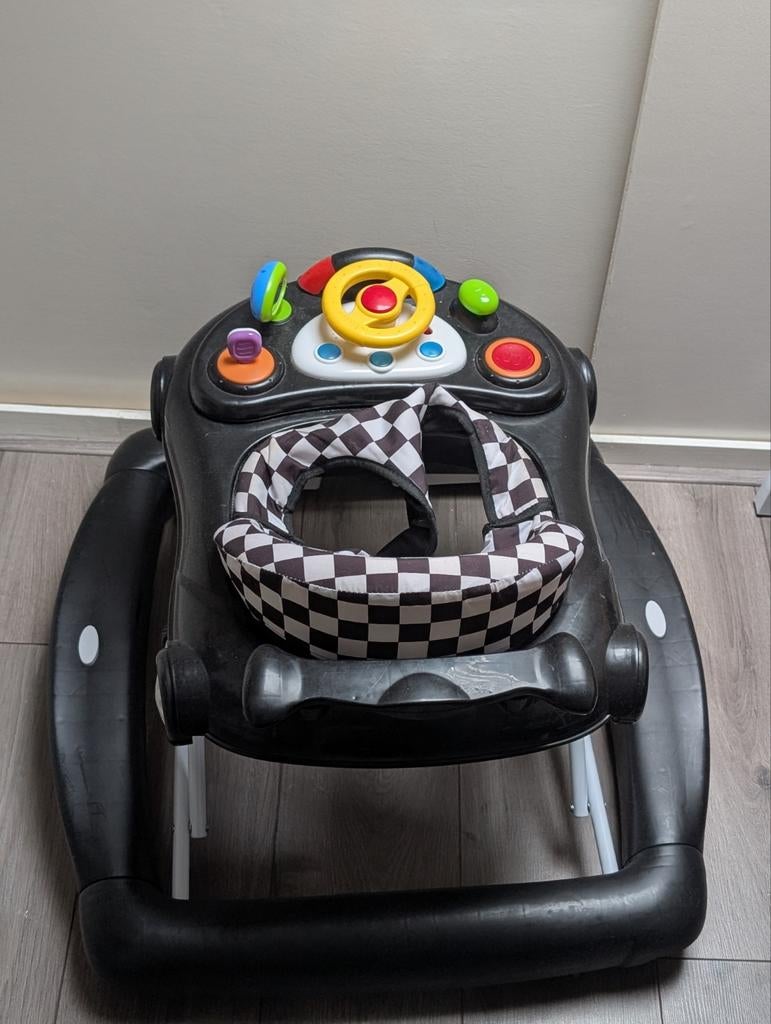 Auto Loop Karretje - Loopstoel voor baby's, Ophalen of Verzenden, Zo goed als nieuw