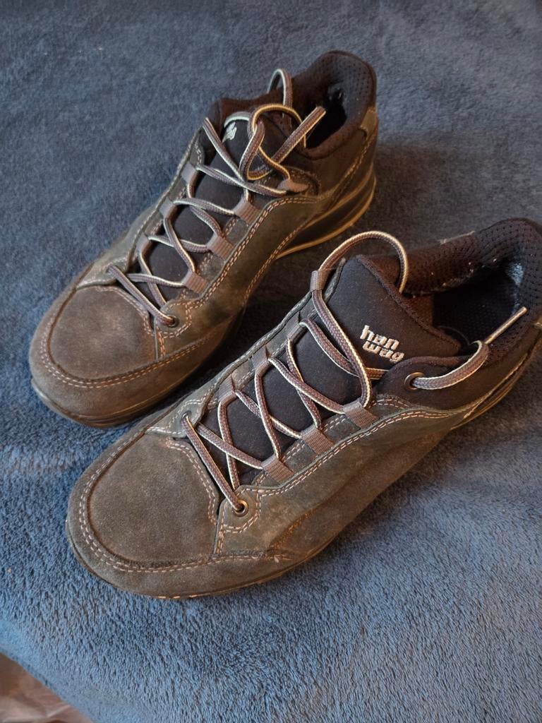 Wandelschoenen hanwag leer weinig gebruikt, Ophalen, Schoenen