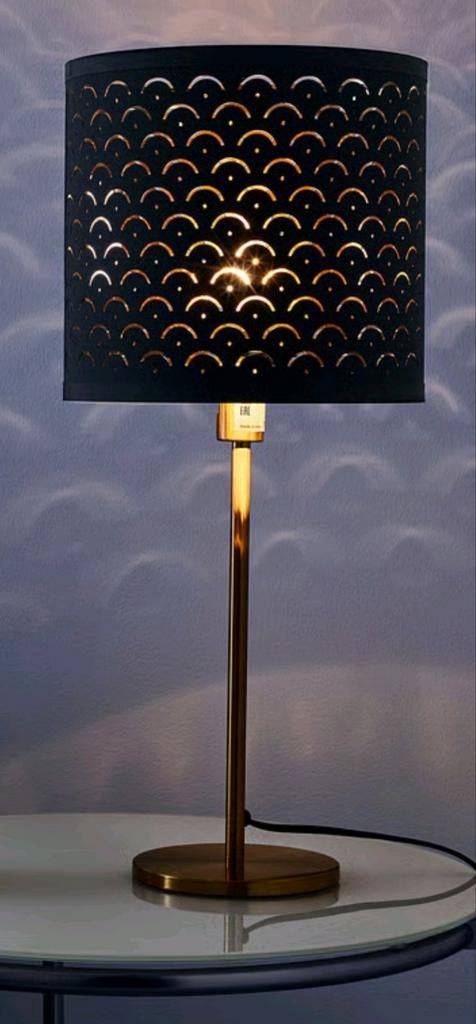 NYMO 4 lampen!! €180 nieuwprijs zwart goud donkerbruin, Ophalen, Gebruikt