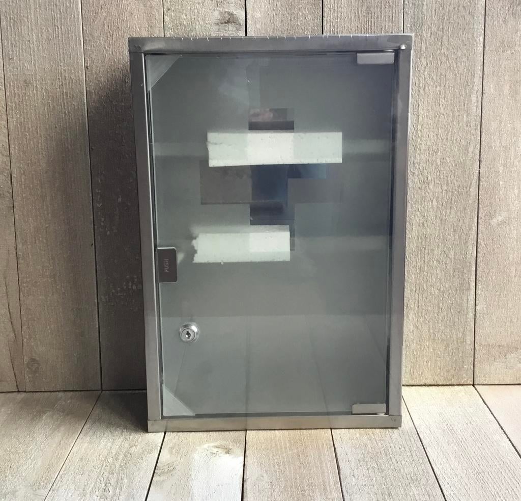 Medicijnkast afsluitbaar edelstaal, Ophalen of Verzenden, Nieuw