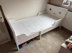 Ikea Sundvik meegroeibed incl lattenbodem matras hot wheels, Ophalen, 70 tot 85 cm, Zo goed als nieuw, Matras
