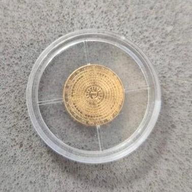 Europa Kalender 2000 in Goud (585/1000), Ophalen of Verzenden, Overige landen, Goud