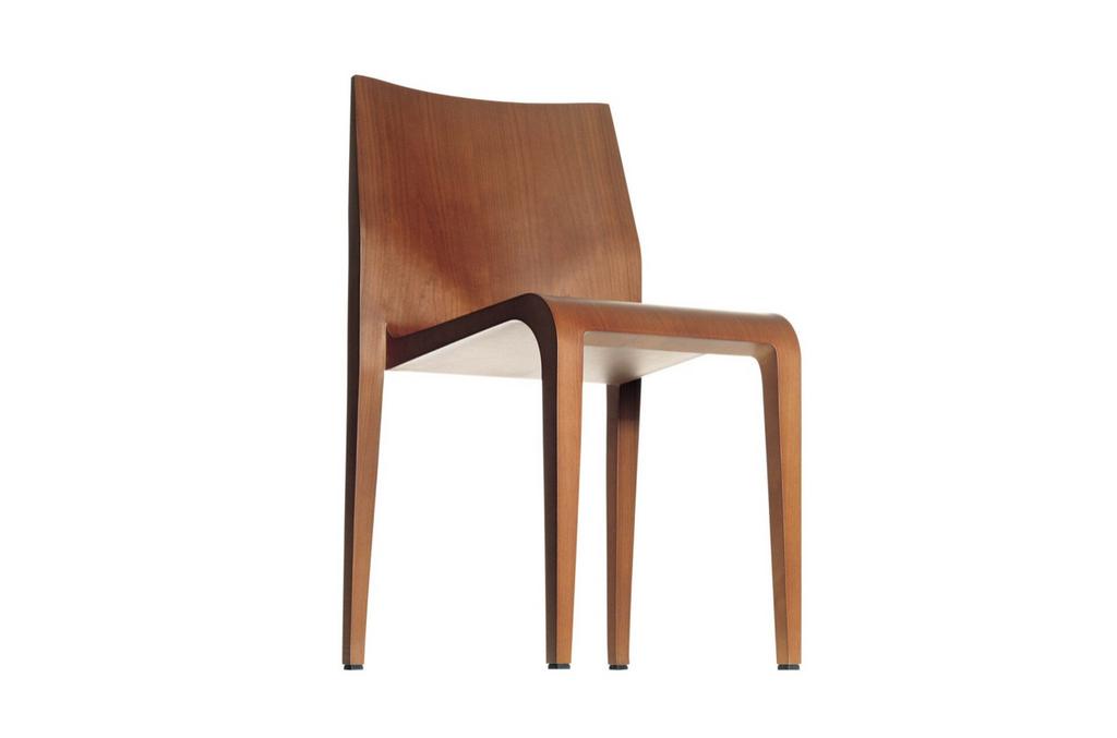 Alias Laleggera stoel - Kastanjehout 8stuks, Huis en Inrichting, Stoelen, Ophalen, Gebruikt, Bruin, Vijf, Zes of meer stoelen