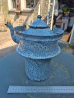 Vintage inzet ketel emaille, Ophalen of Verzenden