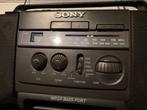 Sony CFD-V10 Boombox CD Cassette Radio Mega Bass Retro, SONY, Draagbaar, Ophalen of Verzenden, Zo goed als nieuw