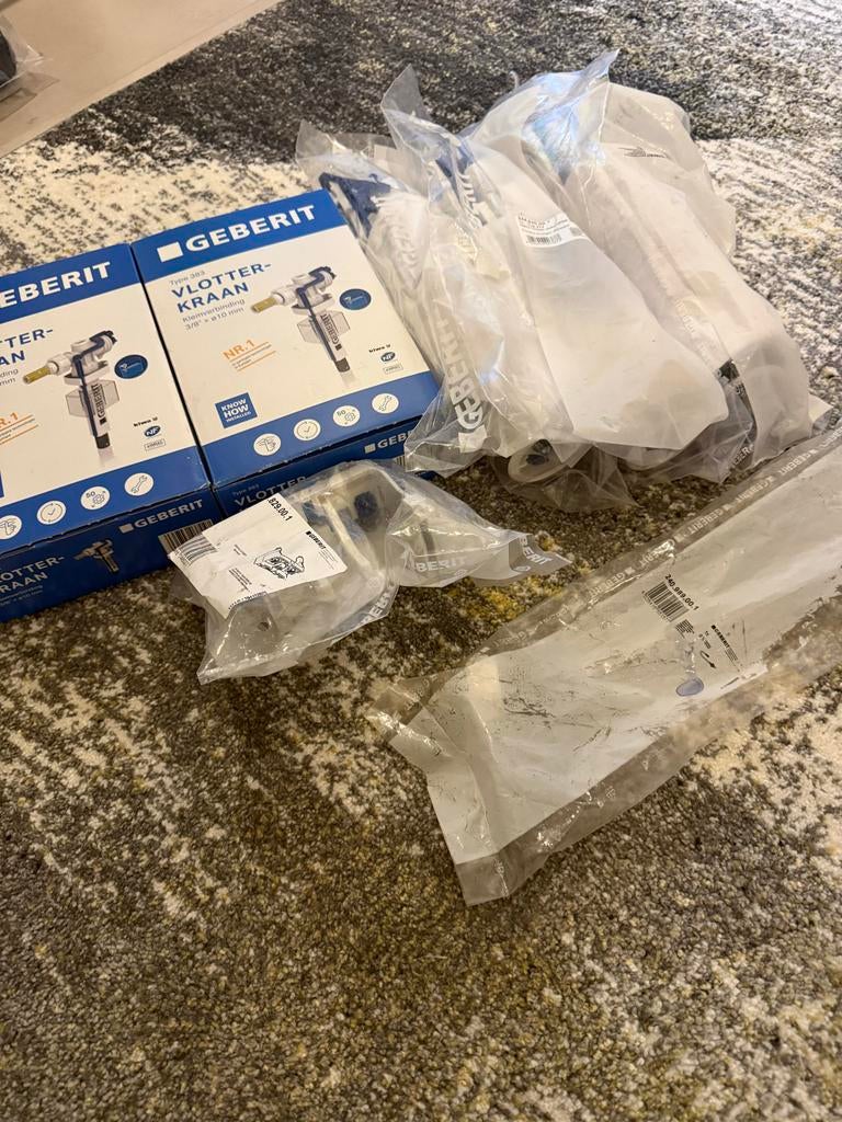 Geberit renovatieset voor Sigma inbouwreservoirs, Ophalen of Verzenden, Nieuw, Toilet