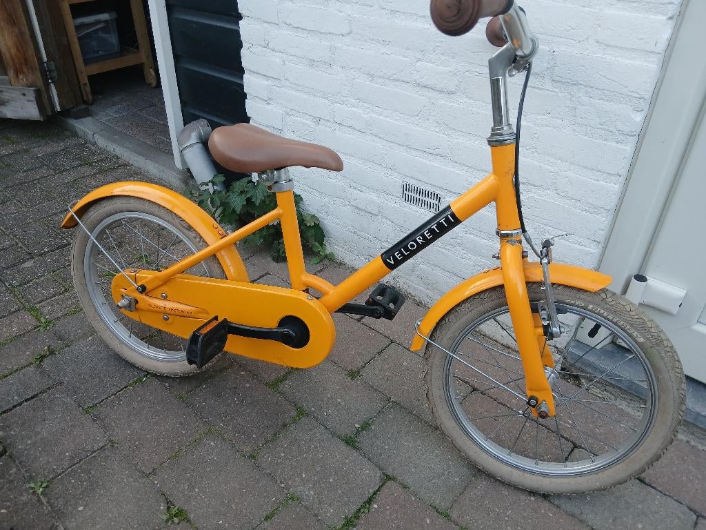 Veloretti 16 inch fietsje, Fietsen en Brommers, Fietsen | Kinderfietsjes, Ophalen, Gebruikt, 16 tot 20 inch, Veloretti