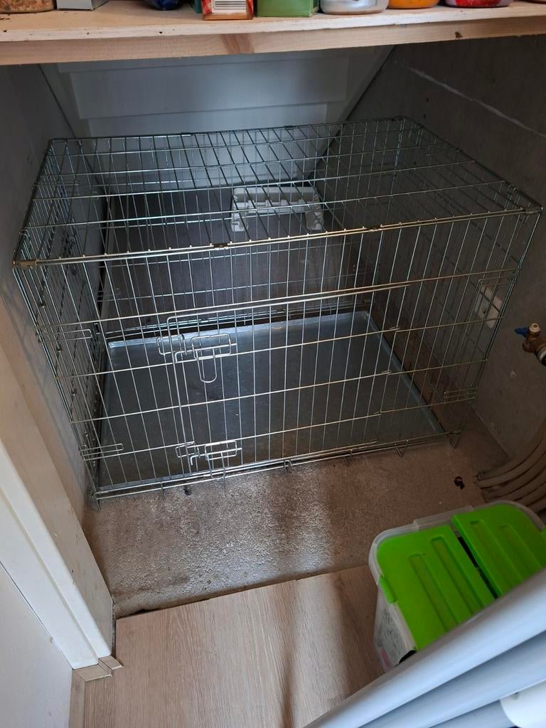 Honden bench, Dieren en Toebehoren, Hondenhokken, Ophalen, Zo goed als nieuw, Minder dan 65 cm
