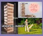 Huur JENGA XXL - Gigantisch Torenspel voor Speelplezier, Vijf spelers of meer, Ophalen, Gebruikt