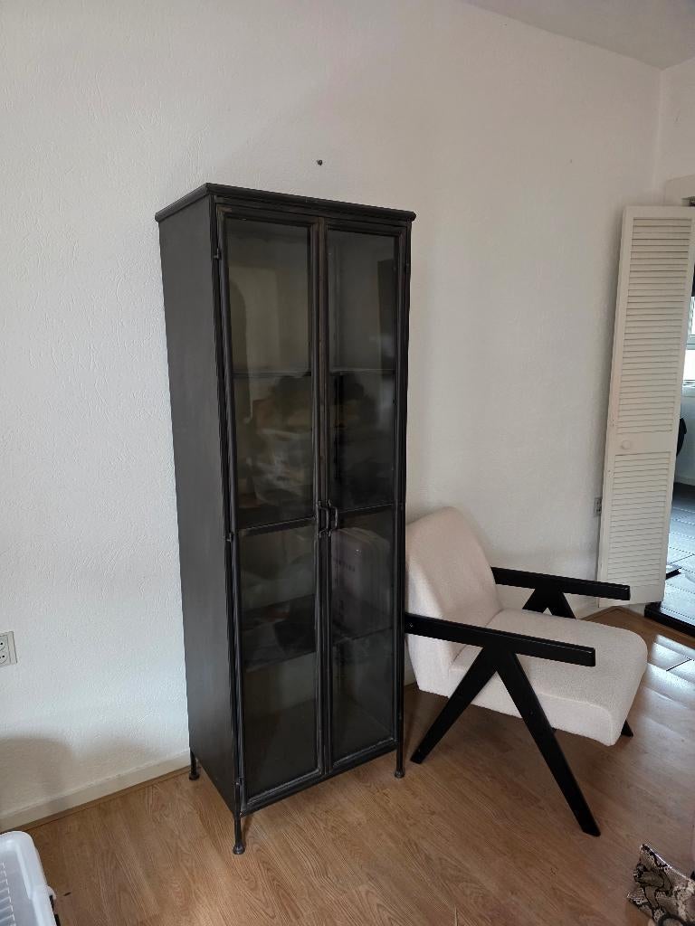 Mooi industrieel kastje staal, Huis en Inrichting, Kasten | Overige, Ophalen, Zo goed als nieuw