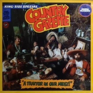 Ruil/koop Country Gazette A Traitor In Our Midst! (LP 1972), Cd's en Dvd's, Ophalen of Verzenden, Gebruikt, 12 inch