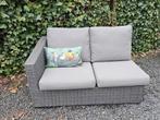 4 Seasons 2 persoons wicker antracietgrijze bank izgst, Tuin en Terras, Tuinbanken, Ophalen, Zo goed als nieuw, Wicker