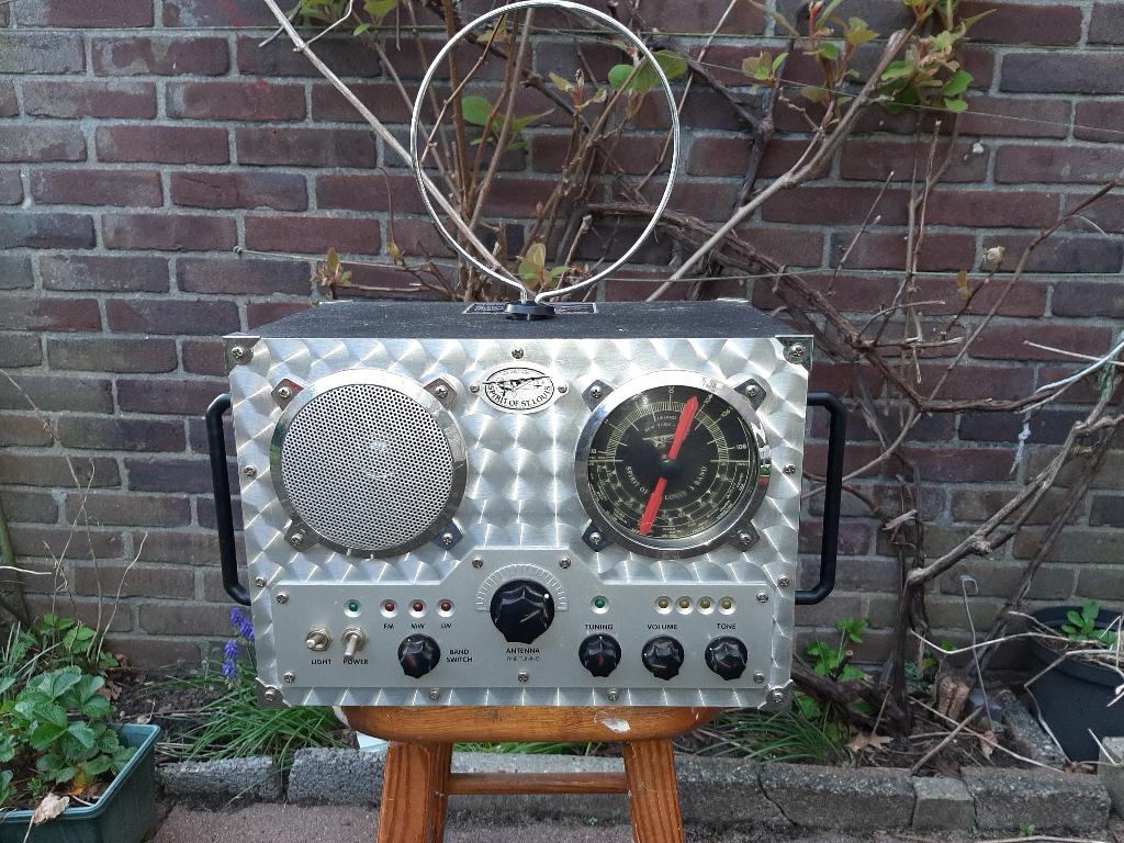 "Spirit of St.Louis" field radio FM-MG-LG, Ophalen of Verzenden, Zo goed als nieuw, Radio