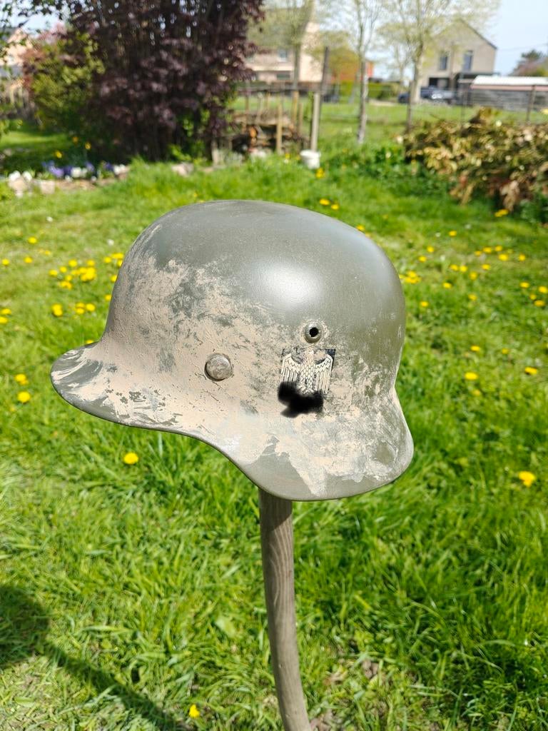 M35 DD Heer EF62 3263, Verzamelen, Militaria | Tweede Wereldoorlog, Ophalen of Verzenden, Duitsland