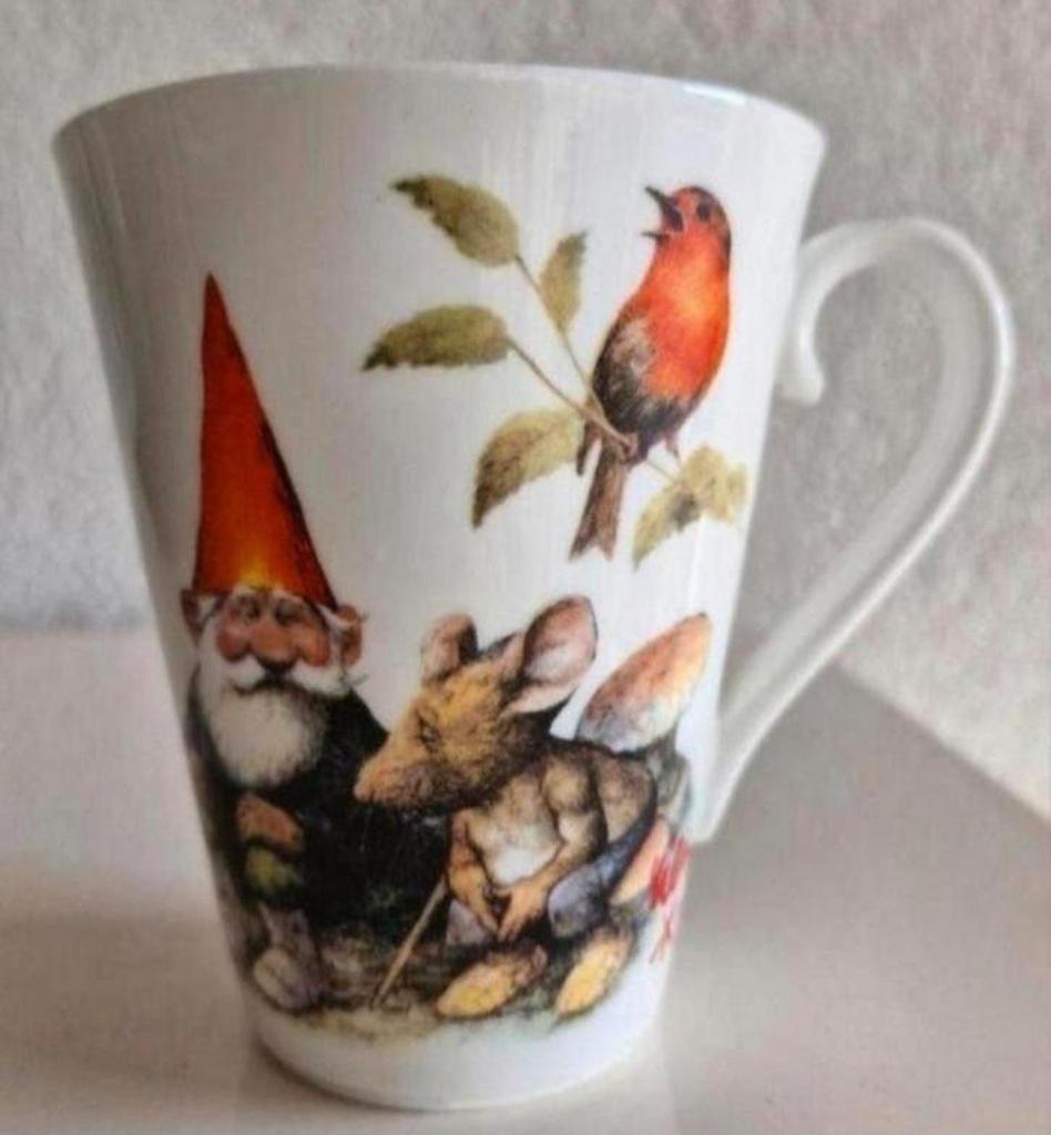 Beker David de Kabouter, Ophalen of Verzenden, Zo goed als nieuw, Overige stijlen, Kop(pen) en/of Schotel(s)