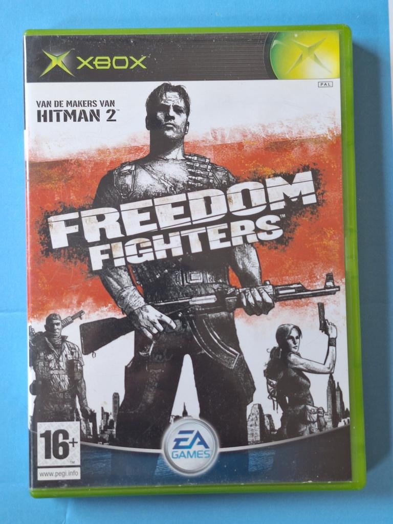 Freedom Fighters - Xbox, Spelcomputers en Games, Games | Xbox Original, Vechten, 1 speler, Ophalen of Verzenden, Zo goed als nieuw