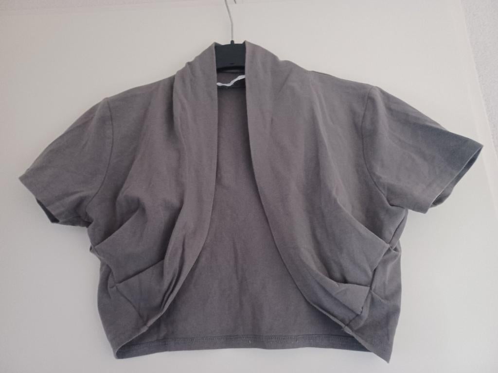 Bolero grijs ong maat M/ L, Maat 38/40 (M), ZOI women, Ophalen of Verzenden, Zo goed als nieuw