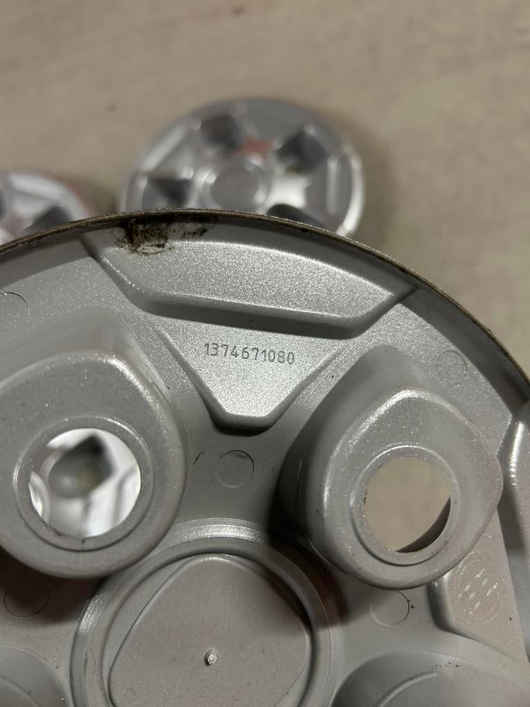 Fiat ducato naafkappen naafdoppen 16 inch 5x118 set van 4 ST, Auto diversen, Wieldoppen, Ophalen, Fiat, Zo goed als nieuw, **