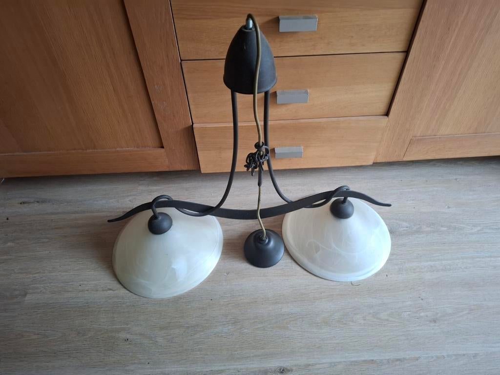 Lampen hang met bevestiging, Huis en Inrichting, Lampen | Hanglampen, Ophalen, Minder dan 50 cm