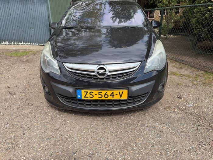 Voorbumper van een Opel Corsa (Z20R), Gebruikt, -, -, Opel