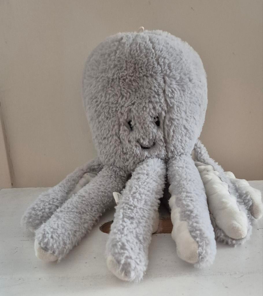 Flow Amsterdam Octopus Knuffel met Licht en Geluid, Ophalen of Verzenden